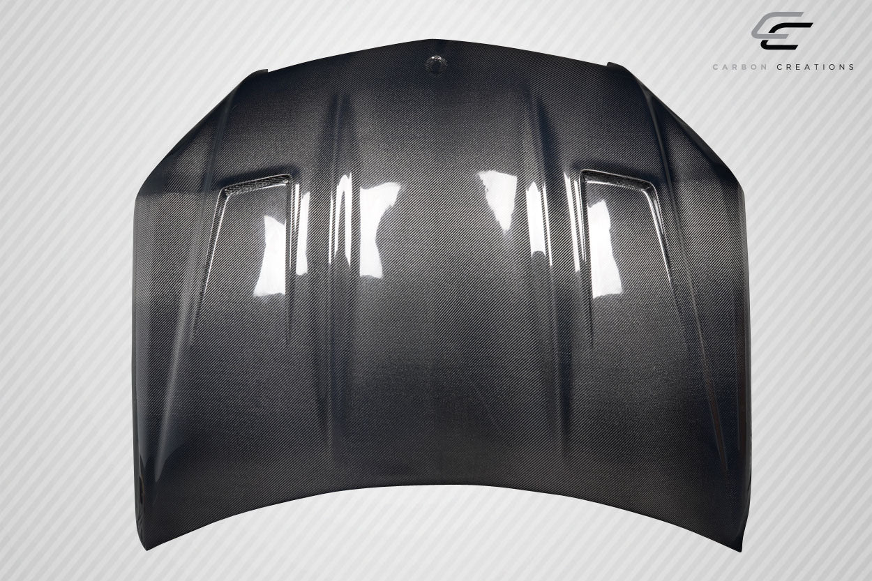 2008-2011 Mercedes C Class W204 Carbon Creations AMGT Hood - 1 Piece